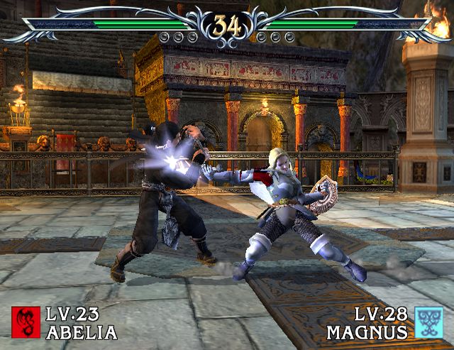 SoulCalibur III Screenshot (Sony Europe press disc): Chronicles of the Sword - Battle