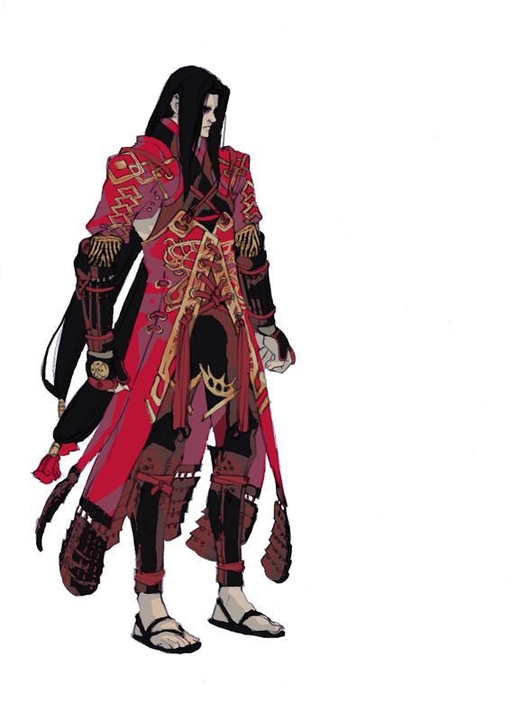 Genji: Dawn of the Samurai Concept Art (Sony Europe press disc): Character Concept Art - Henchman