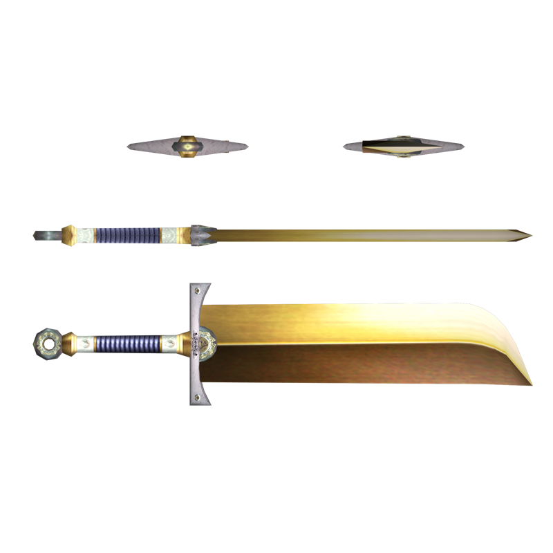 SoulCalibur III Render (Sony Europe press disc): Weapons artwork - Character Creation Weapons - Iron Sword