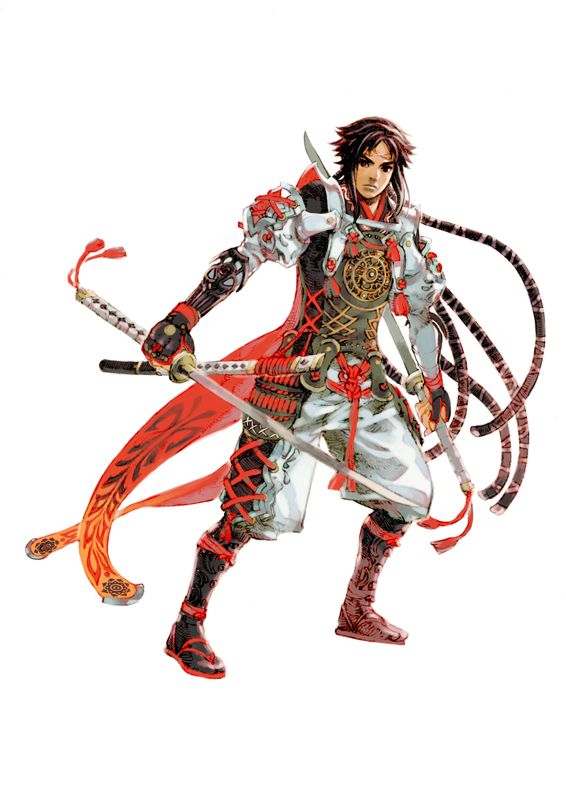 Genji: Dawn of the Samurai Concept Art (Sony Europe press disc): Character Concept Art - Yoshitsune