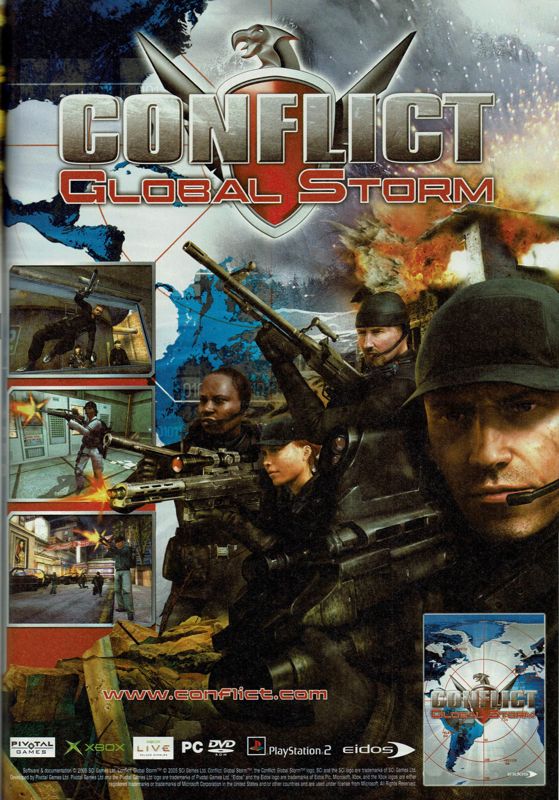 Conflict: Global Terror Magazine Advertisement (Magazine Advertisements): PC Powerplay (Germany), Issue 10/2005