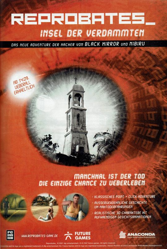Next Life Magazine Advertisement (Magazine Advertisements): PC Powerplay (Germany), Issue 09/2007