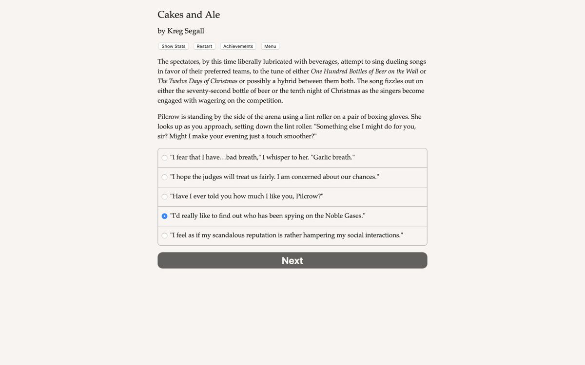 Jolly Good Cakes and Ale official promotional image MobyGames