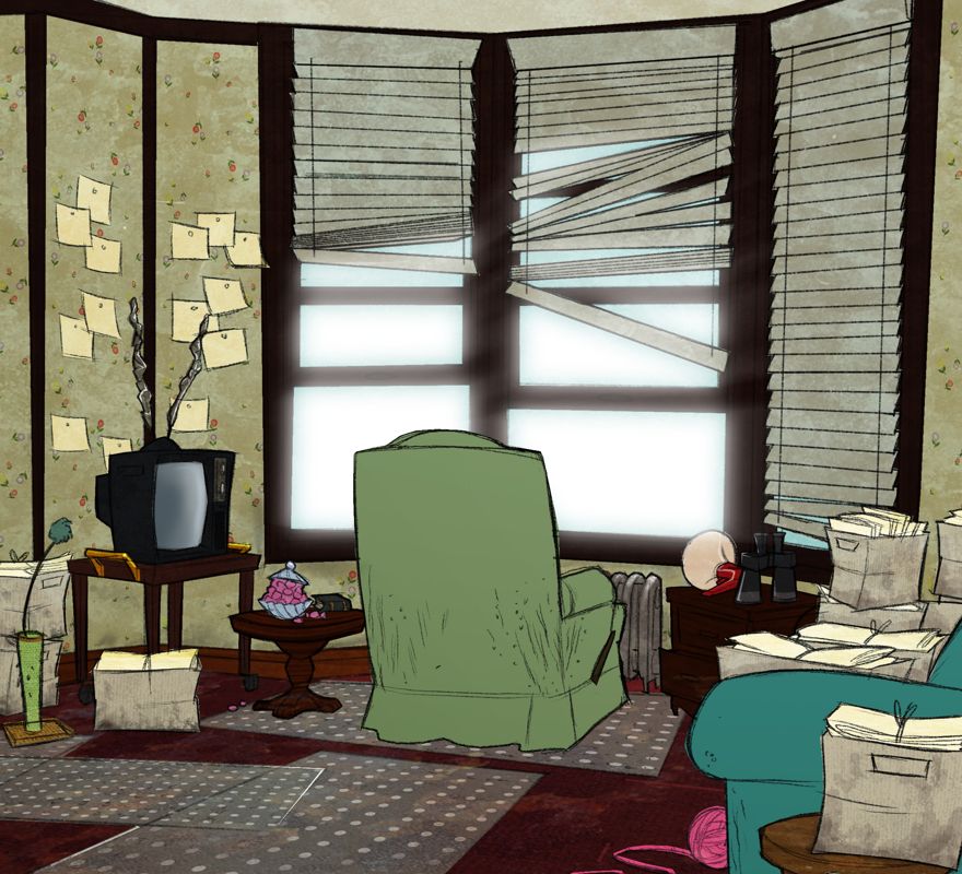Back to the Future: The Game Concept Art (Koch Media FTP site): Edna Apartment Window