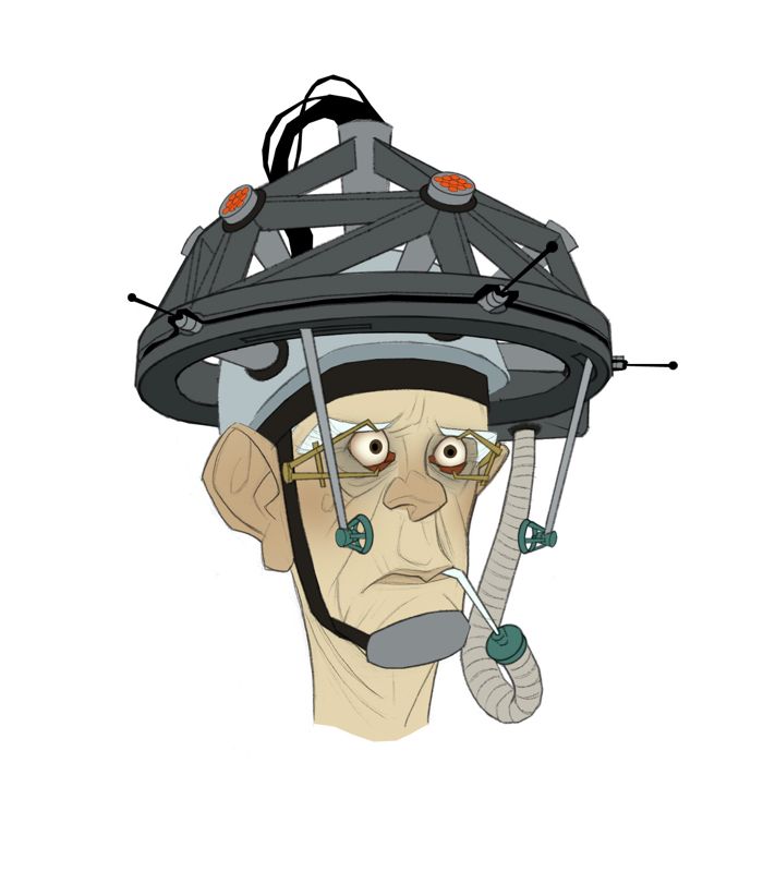 Back to the Future: The Game Concept Art (Koch Media FTP site): Helmet