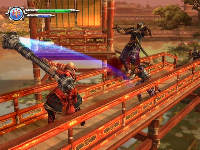 Genji: Dawn of the Samurai Screenshot (Sony Europe press disc): Screenshots - In Game - Benkei Palace 1