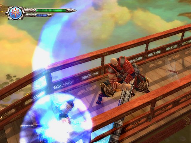 Genji: Dawn of the Samurai Screenshot (Sony Europe press disc): Screenshots - In Game - Benkei Palace Dragonfly