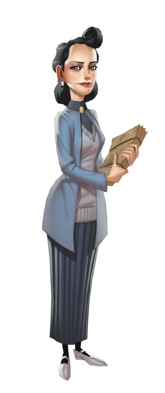 Back to the Future: The Game Concept Art (Koch Media FTP site): Edna 1931 (version2)