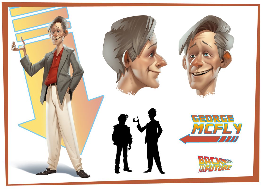 Back to the Future: The Game Concept Art (Koch Media FTP site): George McFly