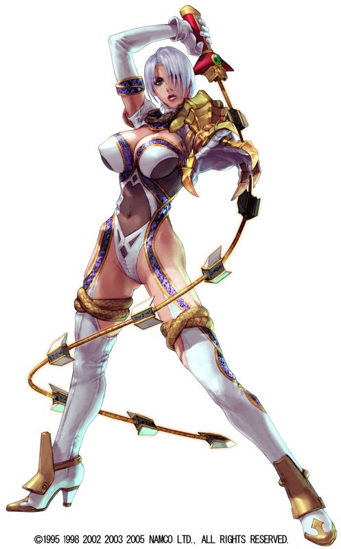 SoulCalibur III Concept Art (Sony Europe press disc): Main Characters - Ivy