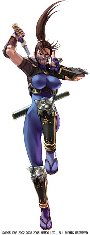 SoulCalibur III Concept Art (Sony Europe press disc): Main Characters - Taki