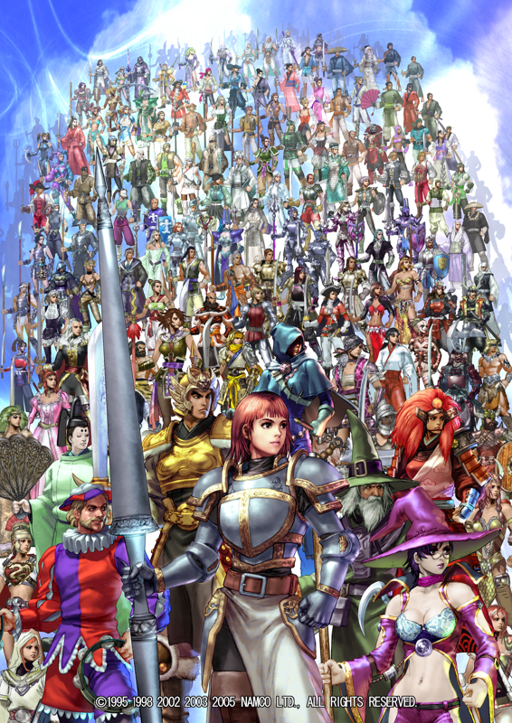 SoulCalibur III Concept Art (Sony Europe press disc): All Characters Render