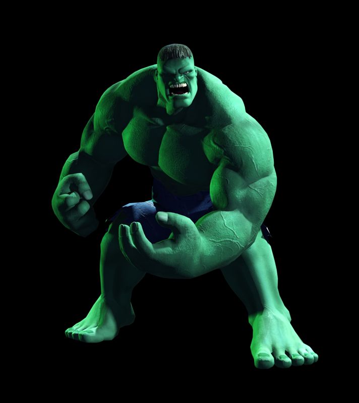 The Incredible Hulk: Ultimate Destruction Render (Hulk Fansite Kit): Hulk