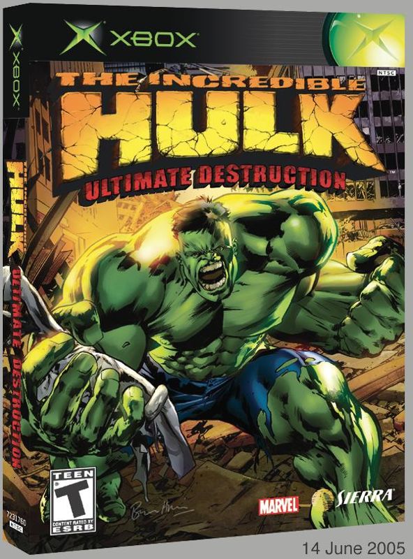 The Incredible Hulk: Ultimate Destruction Other (Hulk Fansite Kit): Xbox 150RGB box