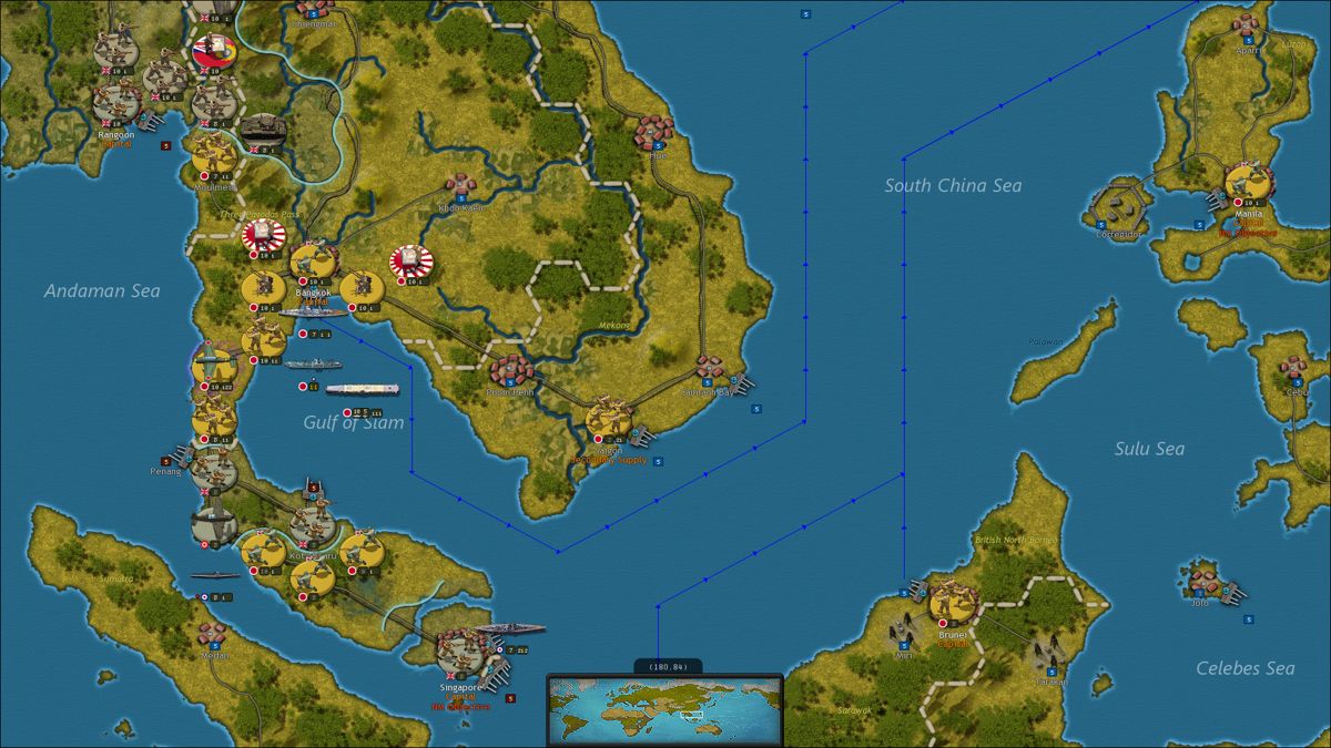Strategic Command: WWII - World at War Screenshot (Steam)