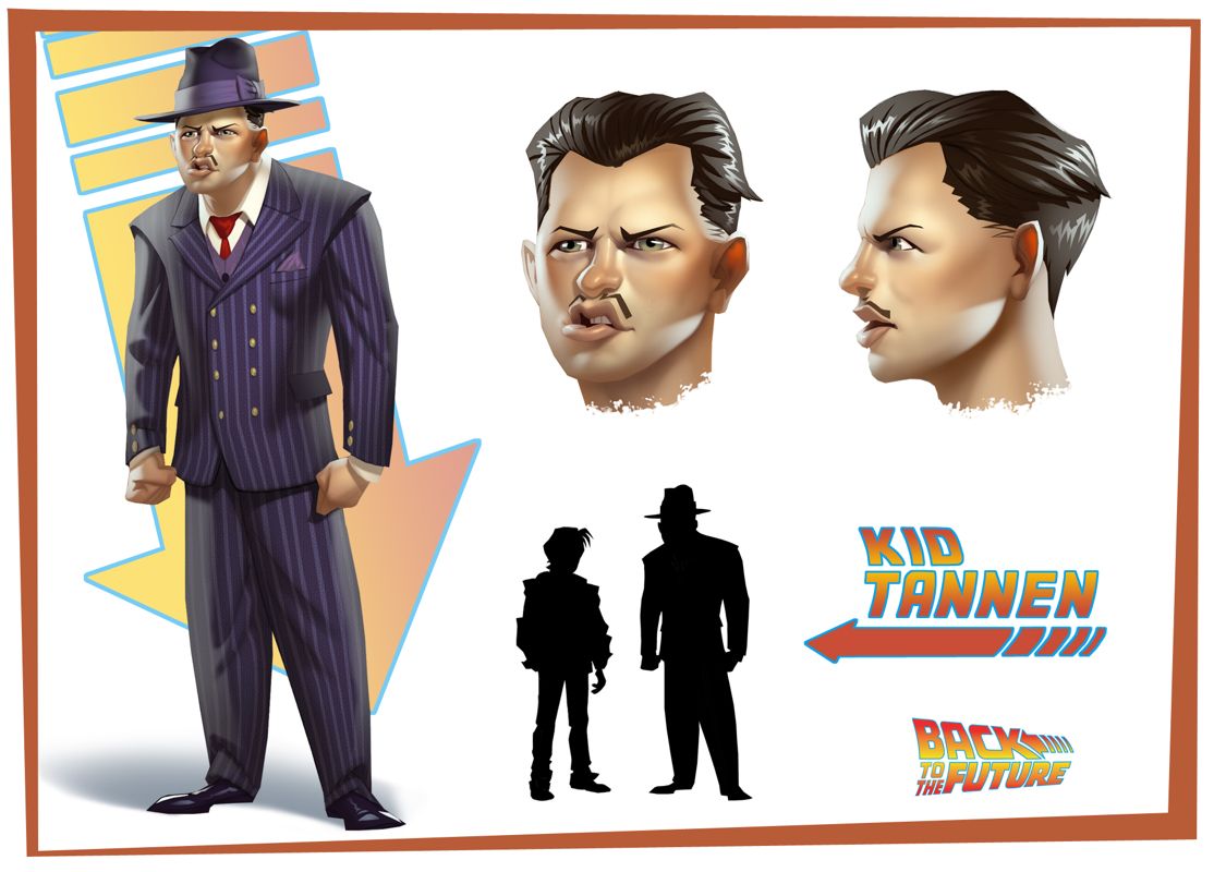 Back to the Future: The Game Concept Art (Koch Media FTP site): Kid Tannen