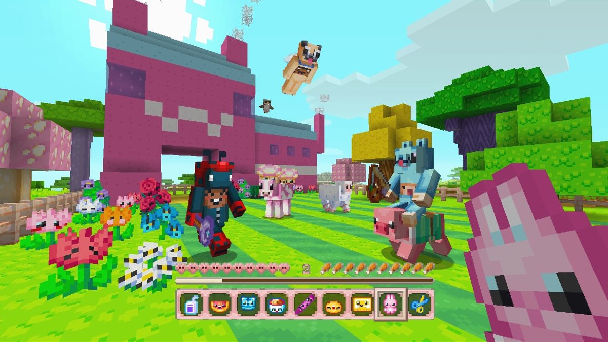 Minecraft: Super Cute Texture Pack Screenshot (PlayStation Store)