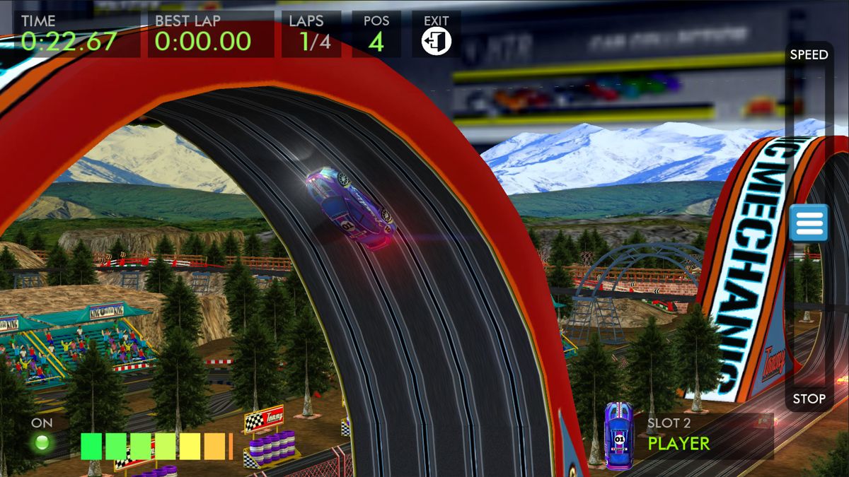 HTR+ Slot Car Simulation Screenshot (PlayStation.com)