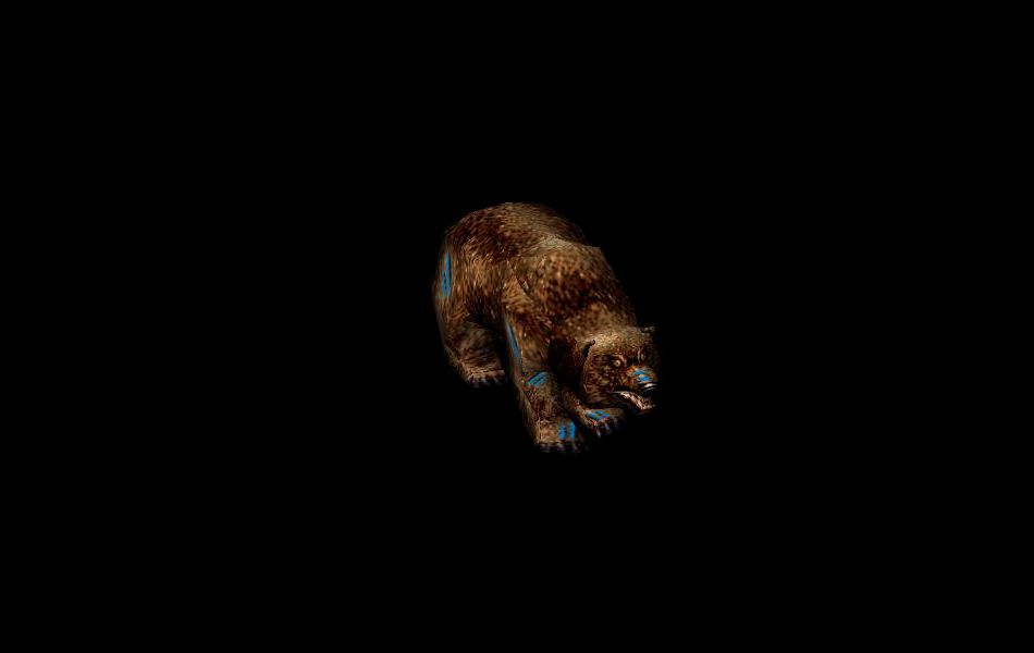 The Lord of the Rings: War of the Ring Render (War of the Ring Fansite Kit): Beorning Bear Form Units: Good