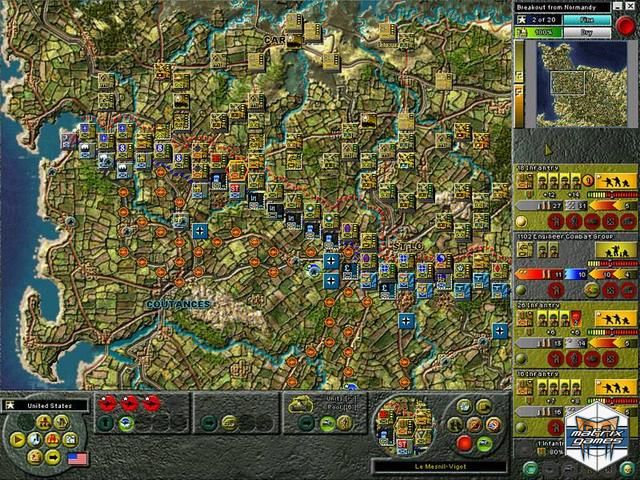 Decisive Battles of World War II: Battles in Normandy Screenshot (Matrix Games' product page, screenshots)