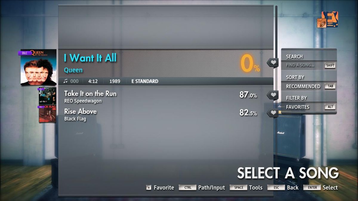 Rocksmith: All-new 2014 Edition - Queen: I Want It All Screenshot (Steam)