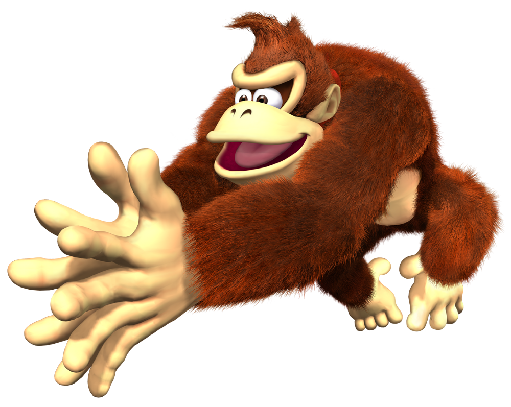 Donkey Kong: Jungle Beat Render (Nintendo E3 2004 Press CD)
