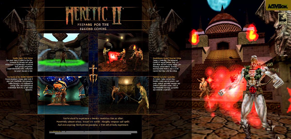 Heretic II Other (Publisher's Website):<br> Ad Art2