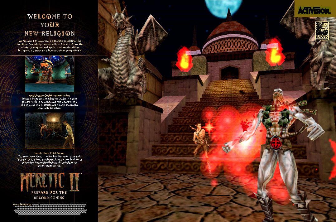 Heretic II Other (Publisher's Website): Ad Art3