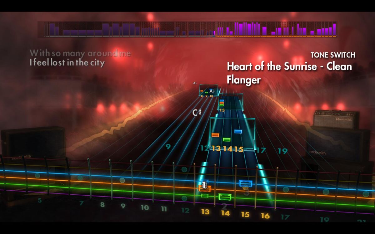 Rocksmith: All-new 2014 Edition - Yes: Heart of the Sunrise Screenshot (Steam)