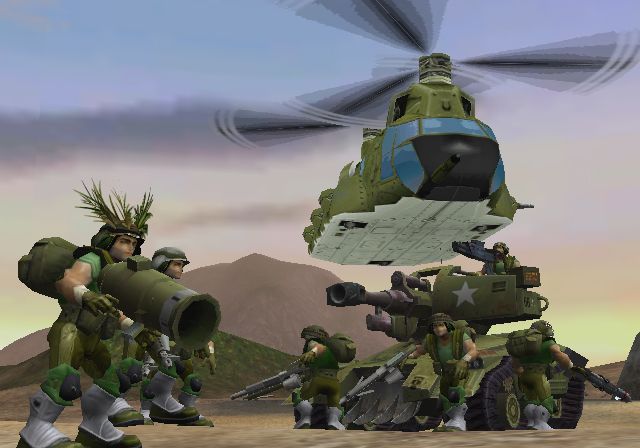 Battalion Wars Screenshot (Nintendo E3 2004 Press CD)