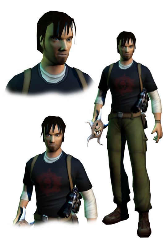 Lara Croft: Tomb Raider - The Angel of Darkness Render (Tomb Raider Fansite Kit): Kurtis