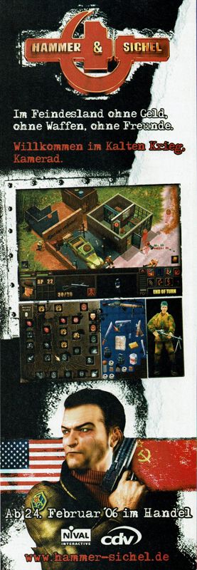 Hammer & Sickle Magazine Advertisement (Magazine Advertisements): PC Powerplay (Germany), Issue 03/2006