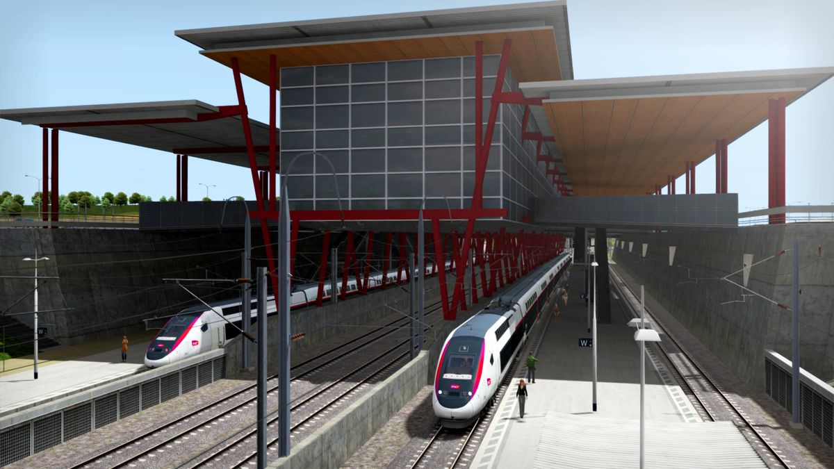 Train Simulator: LGV Rhône-Alpes & Méditerranée Route Extension Screenshot (Steam)