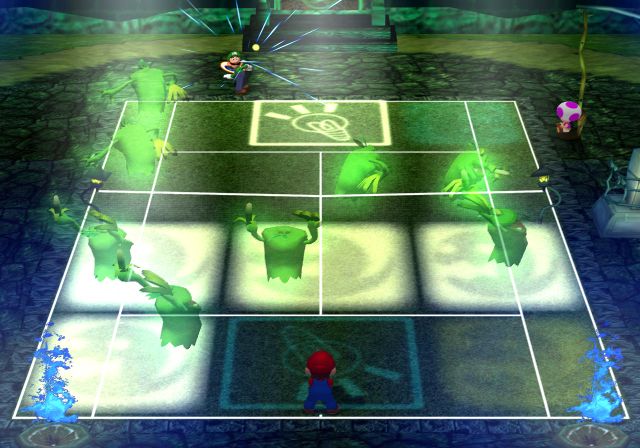 Mario Power Tennis Screenshot (Nintendo E3 2004 Press CD)