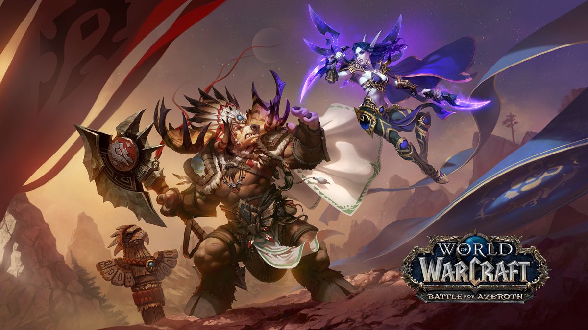 World of WarCraft: Battle for Azeroth Wallpaper (Official Website): Standard (2550 × 1440)
