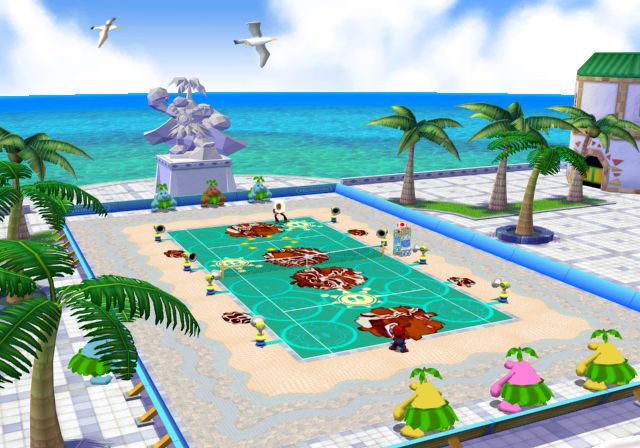 Mario Power Tennis Screenshot (Nintendo E3 2004 Press CD)