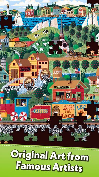 Jigsaw Puzzle Screenshot (iTunes Store)