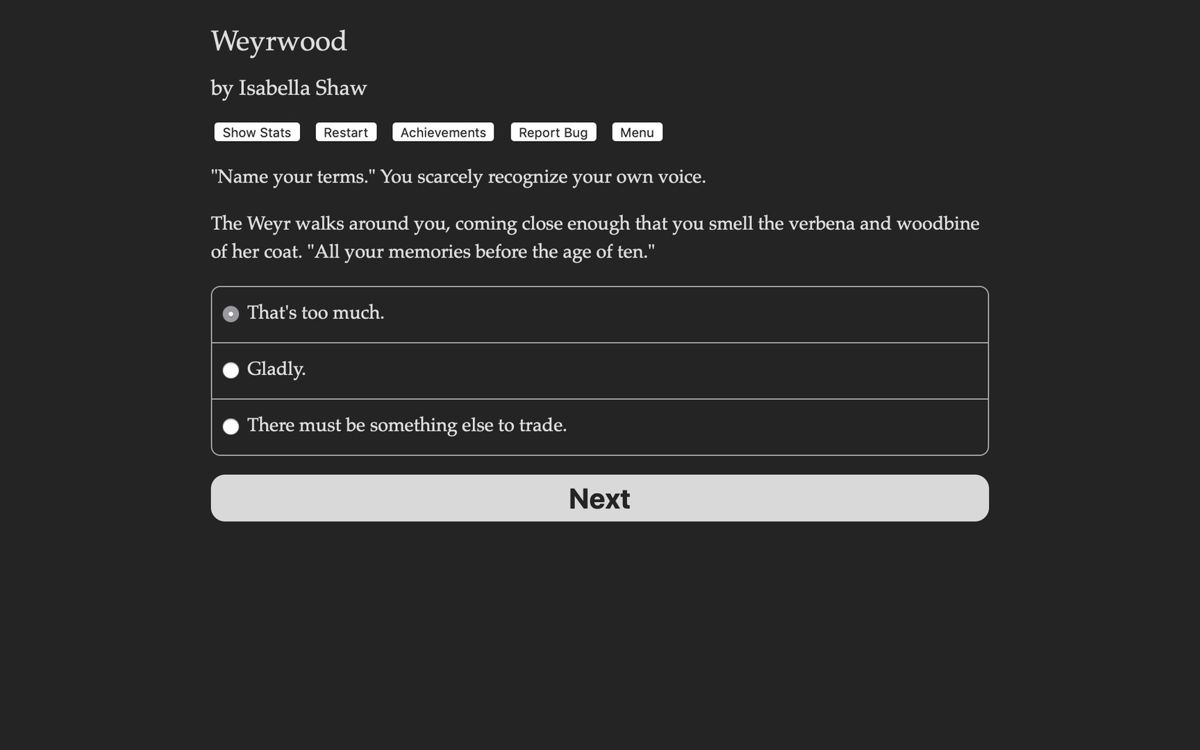 Weyrwood Screenshot (Steam)