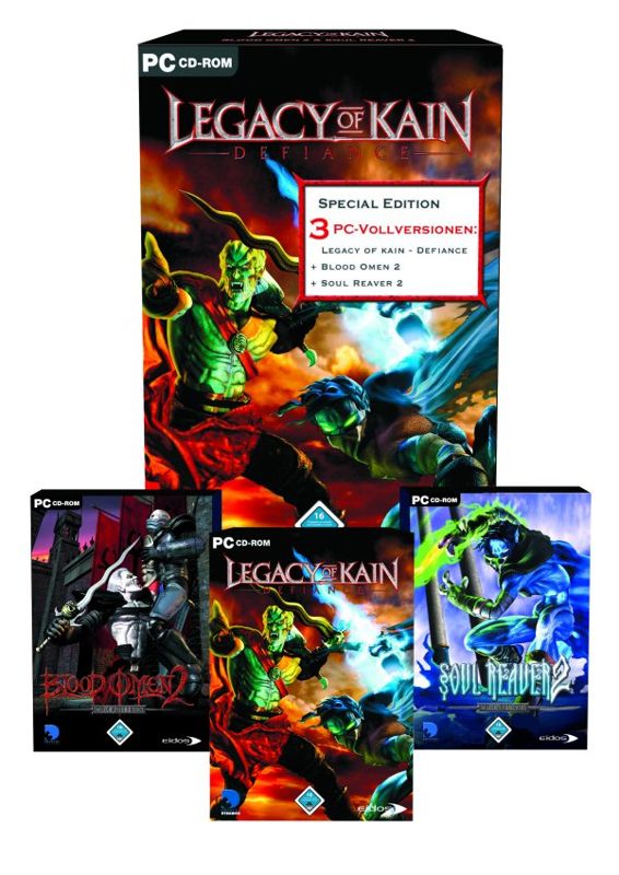 Legacy of Kain: Defiance (Special Edition) Other (Legacy of Kain Fansite Kit): LoK PC Schuber klein Schuber klein means small slipcase