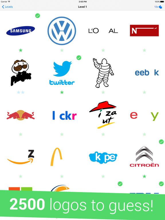 Logo quiz guess the outlet brand answers level 2