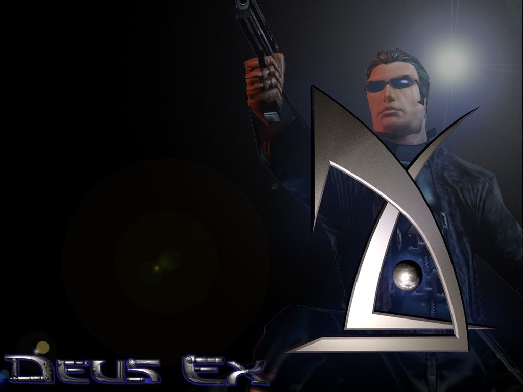 Deus Ex Wallpaper (Eidos France FTP site): File date is 7/18/2000