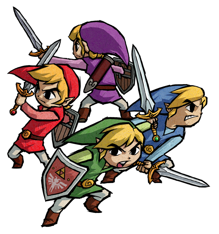 The Legend of Zelda: Four Swords Adventures Render (Nintendo E3 2004 Press CD)