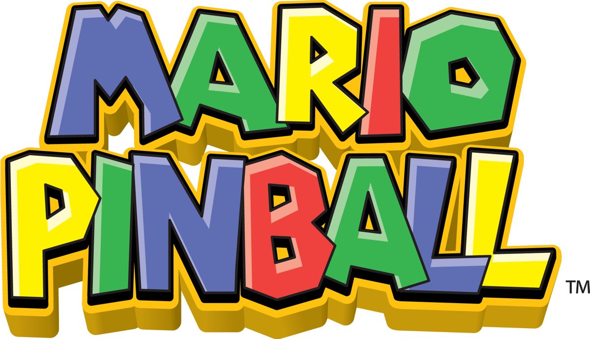 Mario Pinball Land Logo (Nintendo E3 2004 Press CD)