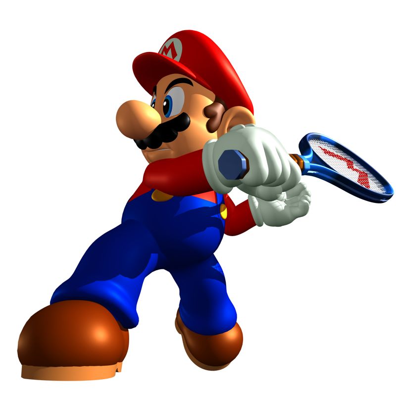 Mario Power Tennis Render (Nintendo E3 2004 Press CD)
