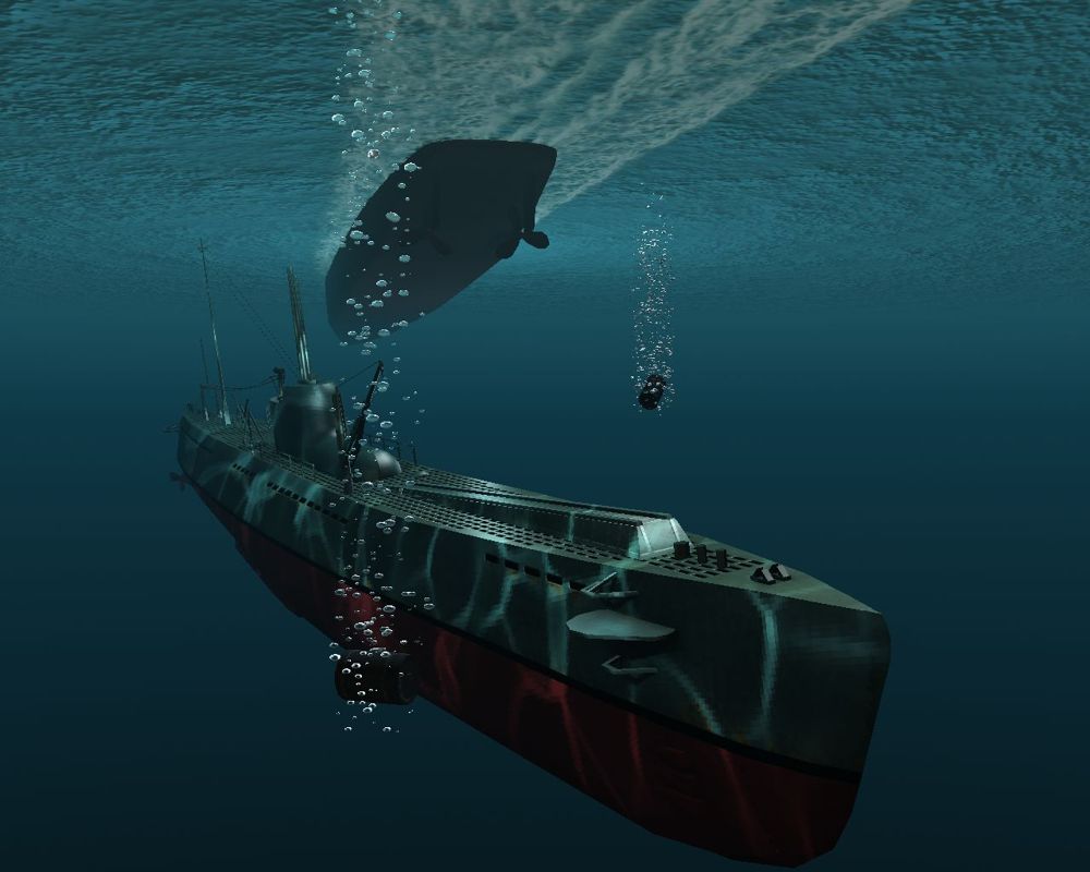 Battlestations: Midway Render (Battlestations Midway Fansite Kit): Fletcher submarine
