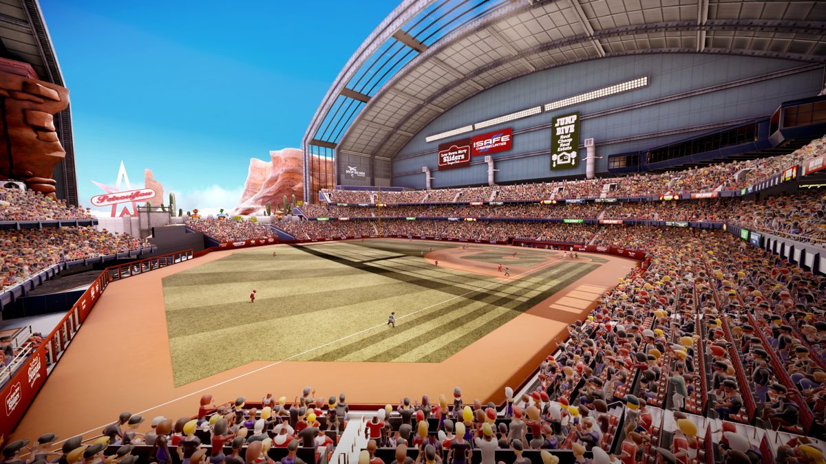 Super Mega Baseball 2: Stadium Red Rock Park Screenshot (Steam)