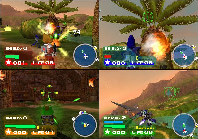 Star Fox Assault Screenshot (Nintendo E3 2004 Press CD)
