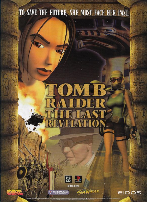 Tomb Raider: The Last Revelation Magazine Advertisement (Magazine Advertisements): Match (United Kingdom), December 4, 1999