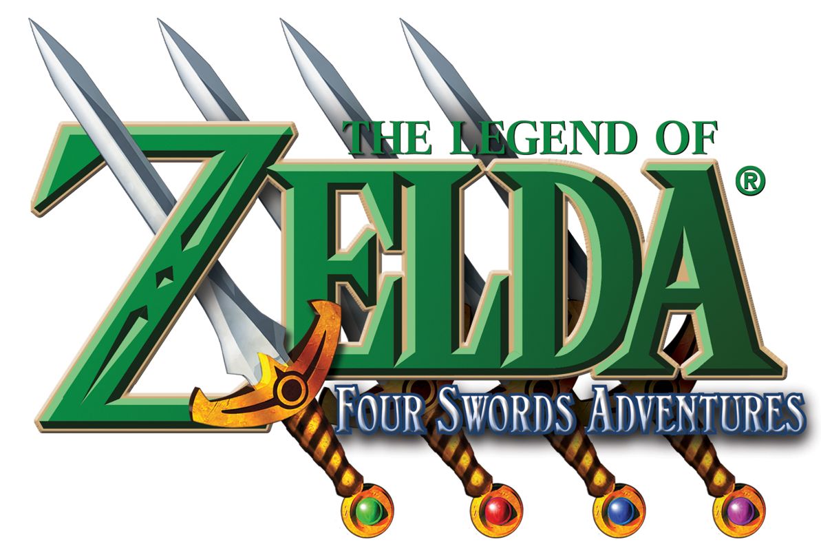 The Legend of Zelda: Four Swords Adventures Logo (Nintendo E3 2004 Press CD)