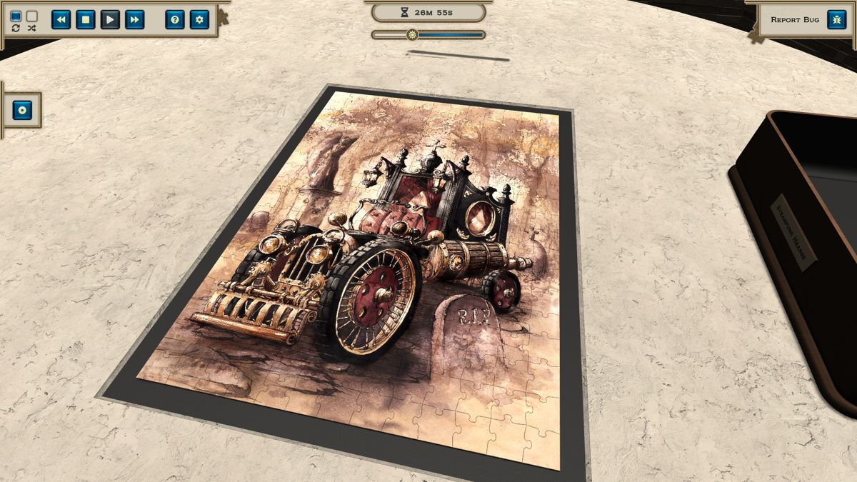 Masters of Puzzle: Steampunk Hearse Screenshot (Steam)